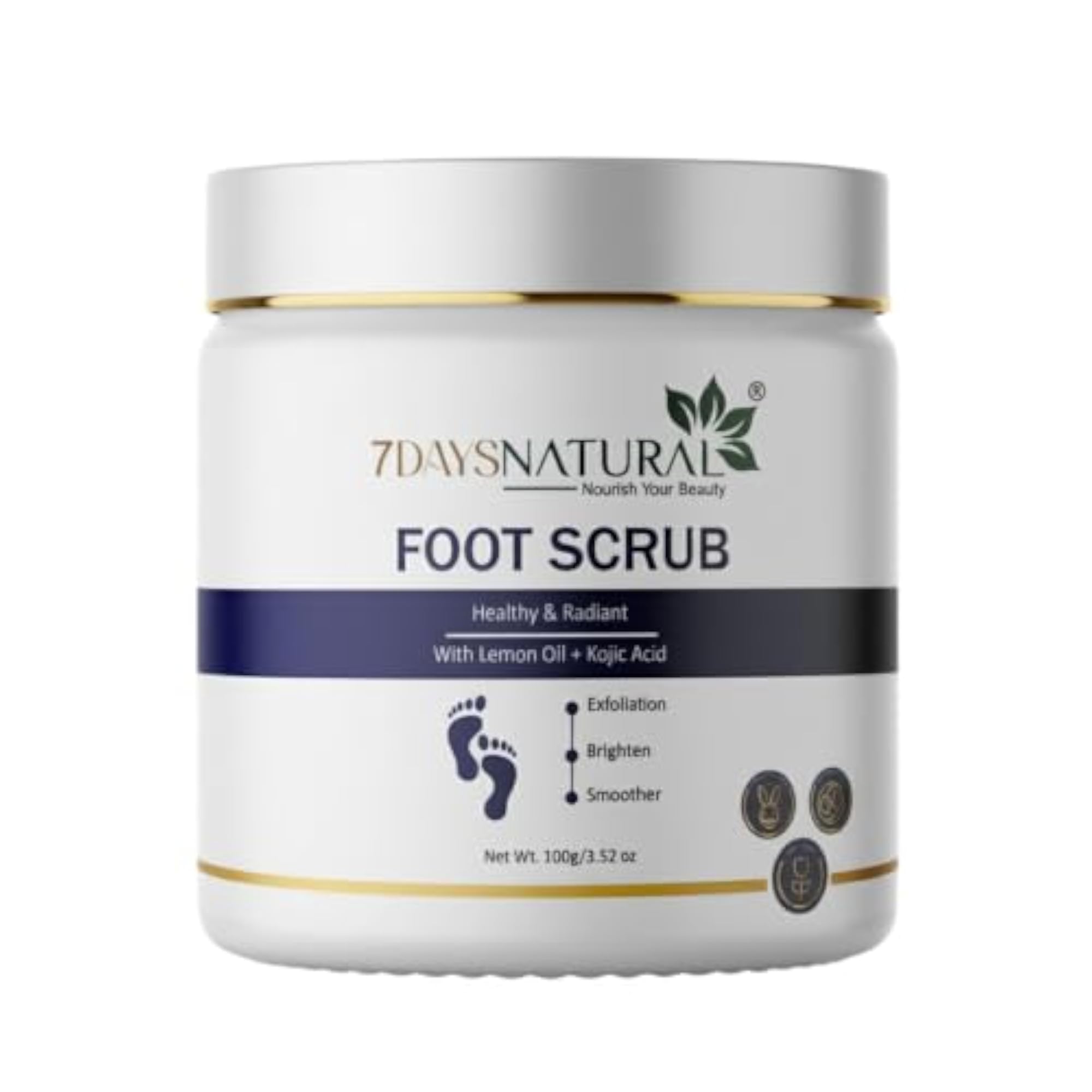 Foot Scrub with Lemon Oil 100g
